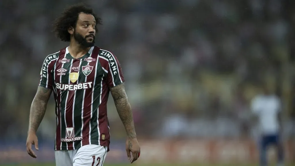 Marcelo em partida pelo Fluminense. Foto: Jorge Rodrigues/AGIF