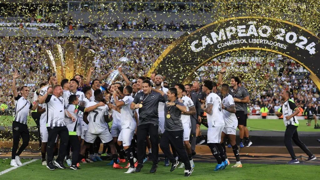Botafogo campeão da Libertadores 2024. Foto: Buda Mendes/Getty Images