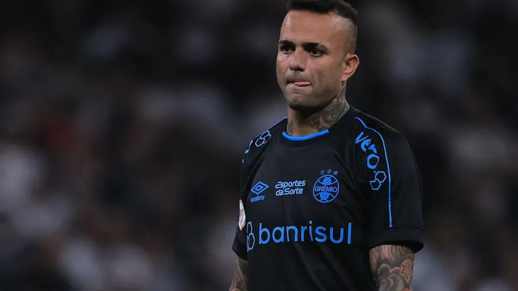 Luan durante partida. Foto: Ettore Chiereguini/AGIF