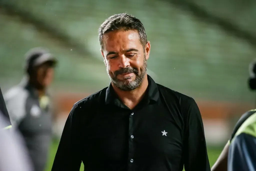 Artur Jorge está próximo de concluir sua saída do Botafogo rumo ao Al Rayyan, do Catar.: Fernando Moreno/AGIF