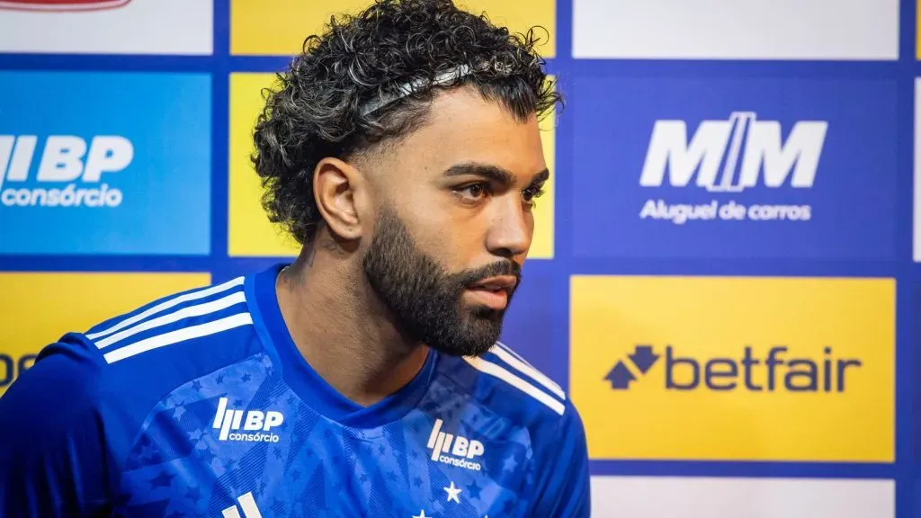 Gabigol provoca o Galo em chegada ao Cruzeiro: