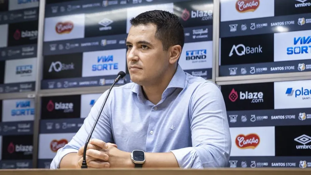 Pedro Martins - Foto: Bruno Vaz/Santos FC.