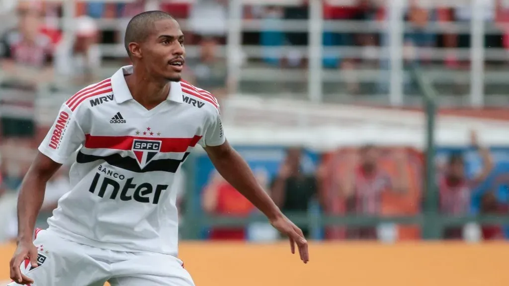 Gabriel Novaes foi o artilheiro da Copa São Paulo de 2019 pelo Tricolor Paulista. Foto: Marcello Zambrana/AGIF