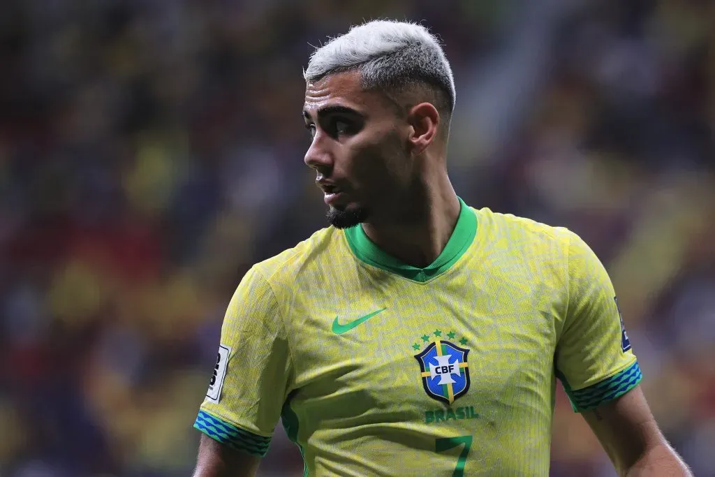 Andreas Pereira também faz parte da Seleção Brasileira de Dorival Júnior. Foto: Ettore Chiereguini/AGIF