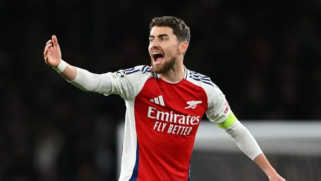 Jorginho em partida do Arsenal diante do Monaco. Photo by Shaun Botterill/Getty Images
