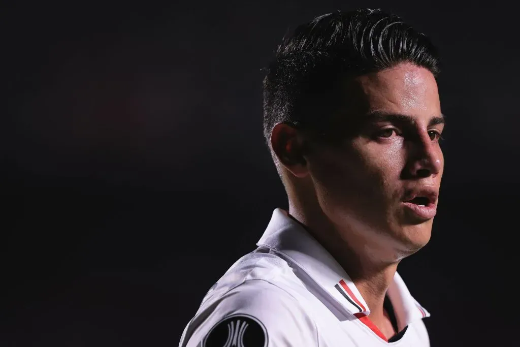 James Rodríguez foi uma decepção no São Paulo – Foto: Ettore Chiereguini/AGIF