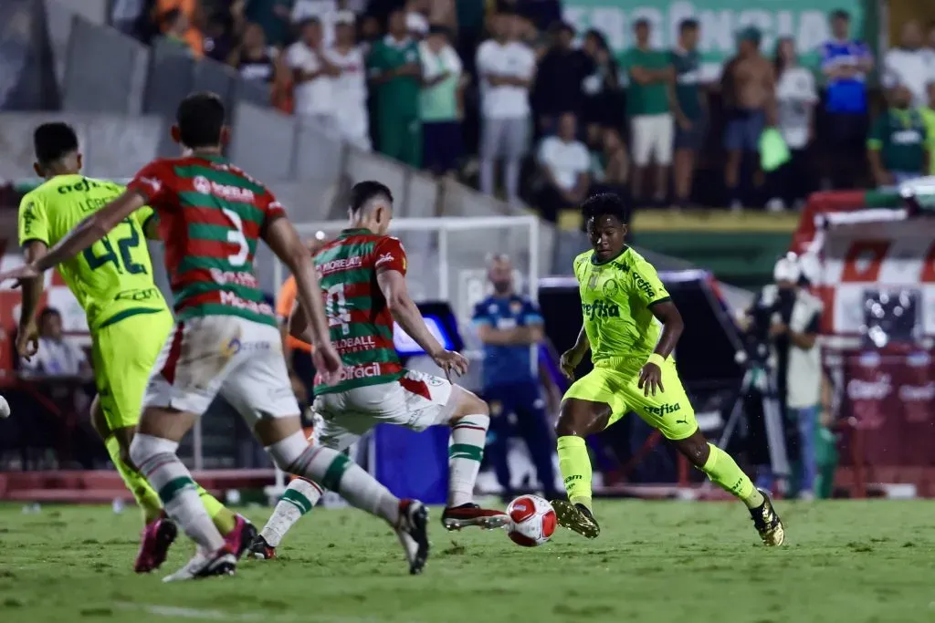 Endrick atuando no ano passado no Canindé. Foto: Marcello Zambrana/AGIF
