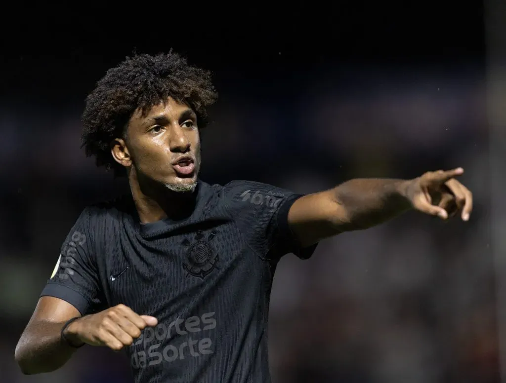 Talles Magno empatou a partida para o Corinthians. Foto: Rodrigo Coca/Agência Corinthians