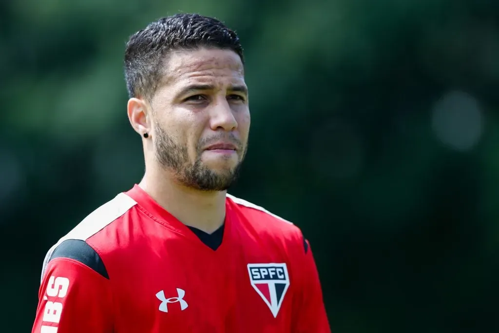 Bruno durante treino do Sao Paulo no CT da Barra Funda. Foto Marcello Zambrana/AGIF