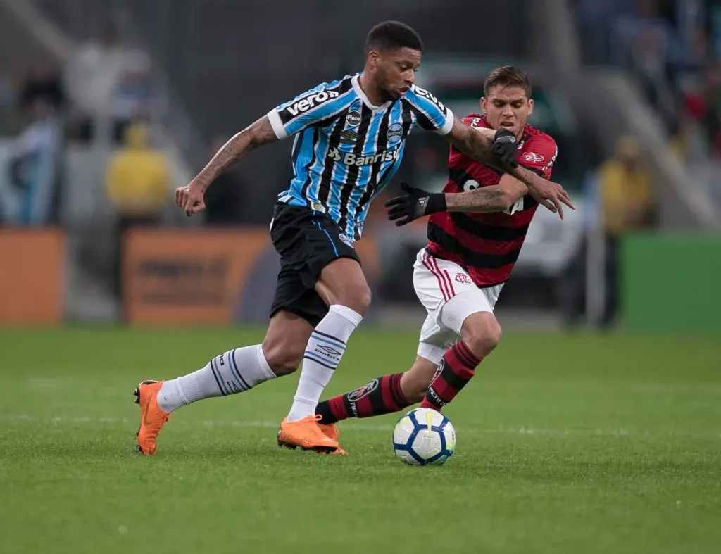 Gustavo Cuellar nos tempos de Flamengo. Liamara Polli/AGIF