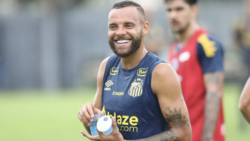 Guilherme, atacante do Santos