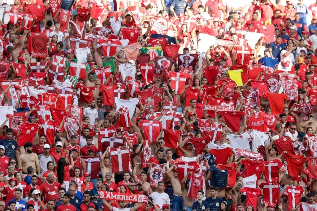Foto: Augusto Ratis/AGIF – Torcida do América de Natal