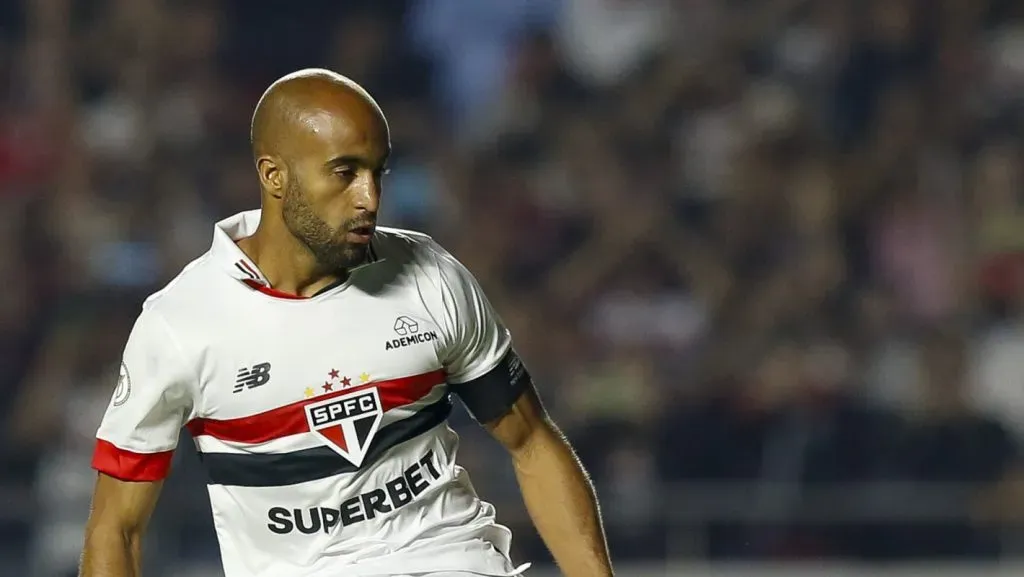 Foto: Miguel Schincariol/Getty Images – Lucas é uma das principais armas do Tricolor para o Majestoso.