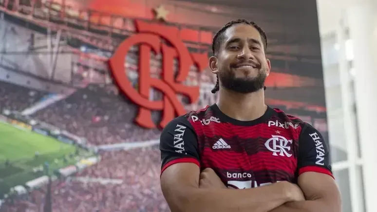 Pablo é zagueiro do Flamengo. Foto: Marcelo Cortes/Flamengo