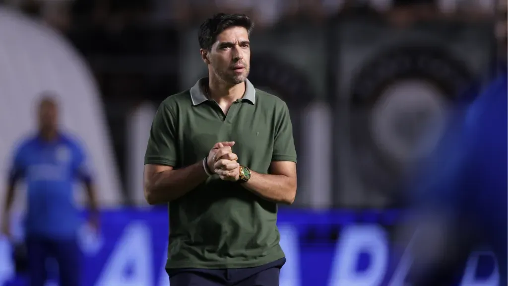 Abel Ferreira contra o Novorizontino. Foto: Ettore Chiereguini/AGIF