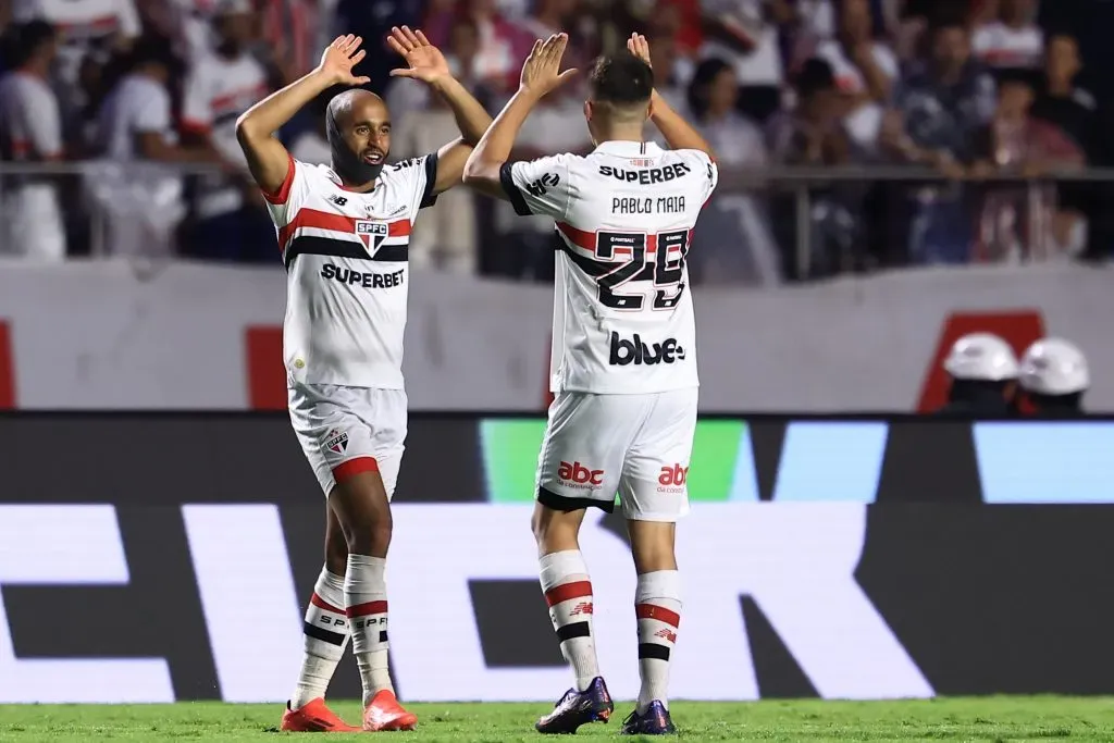 Lucas e Pablo Maia, campeonato Paulista 2025. Foto: Marcello Zambrana/AGIF