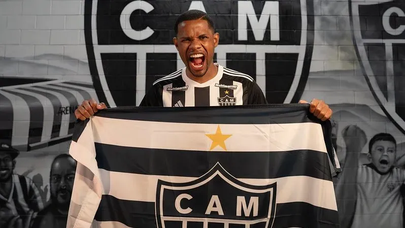 Junior Santos em apresentação no Atlético-MG. Fotos: Daniela Veiga / Atlético