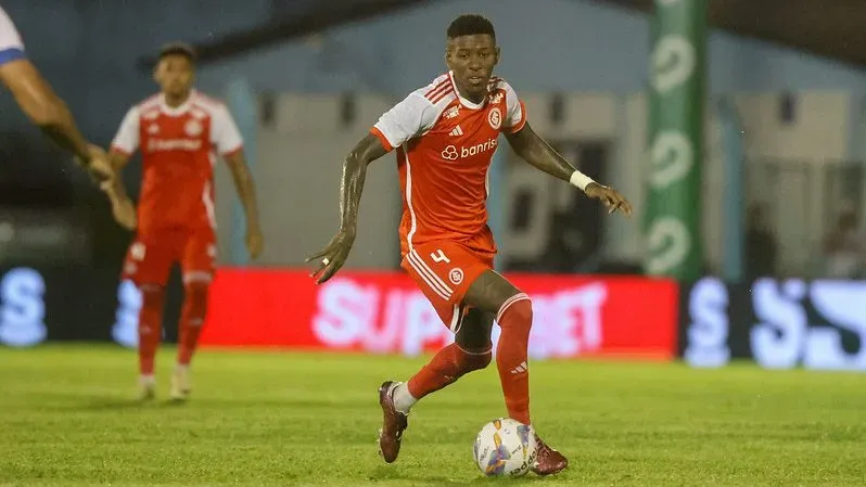 Vitão pelo Internacional no Gauchão. Foto Ricardo Duarte/Internacional