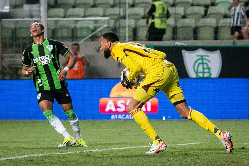 Atlético-MG e América-MG fazem o primeiro clássico mineiro em 2025. Foto: Fernando Moreno/AGIF