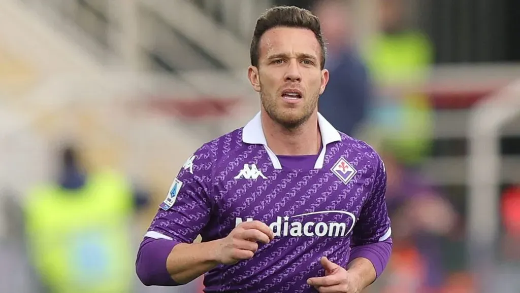 Arthur Melo não será reforço do Santos - (Photo by Gabriele Maltinti/Getty Images).