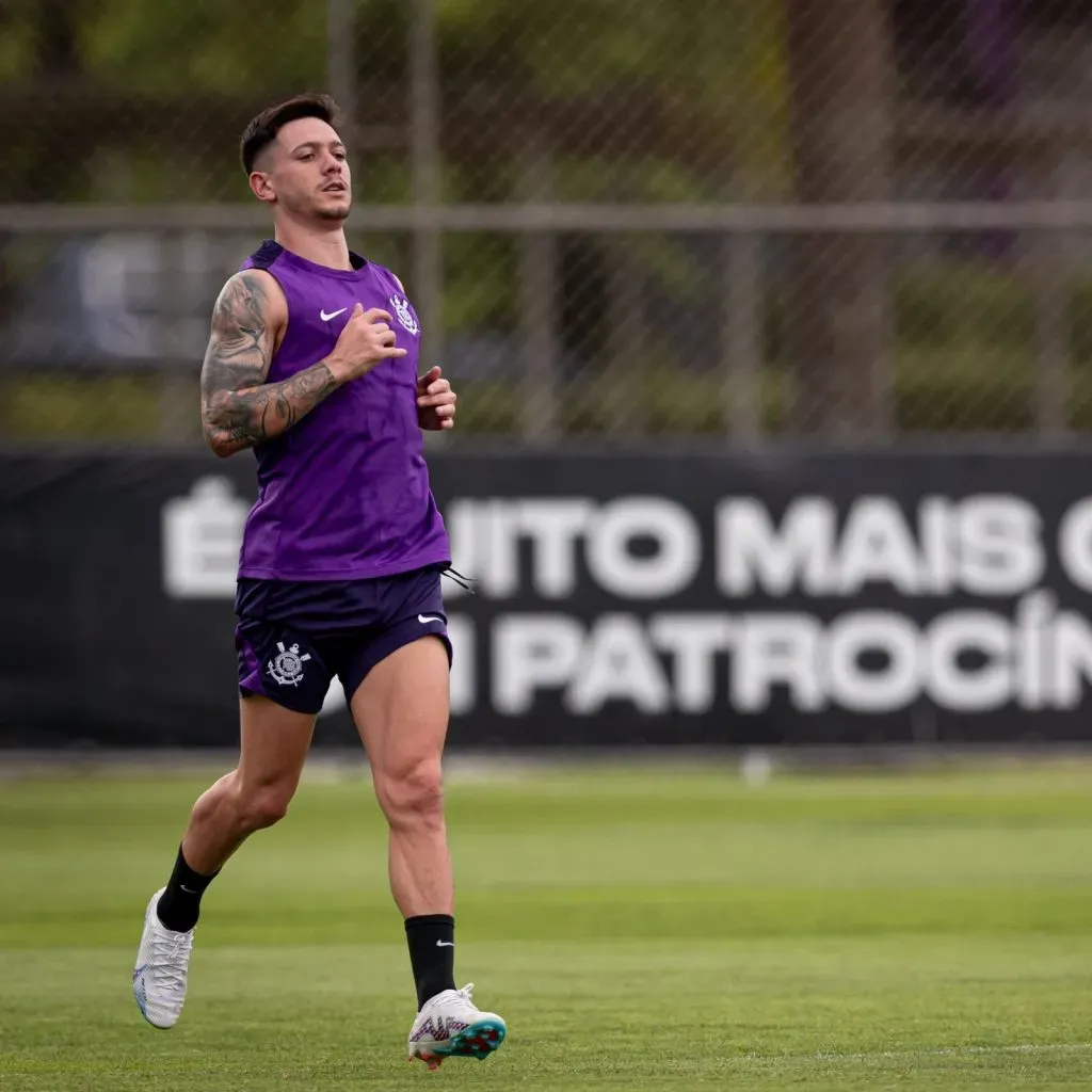 Garro durante treinamento. Foto: Rodrigo Coca/Ag. Corinthians