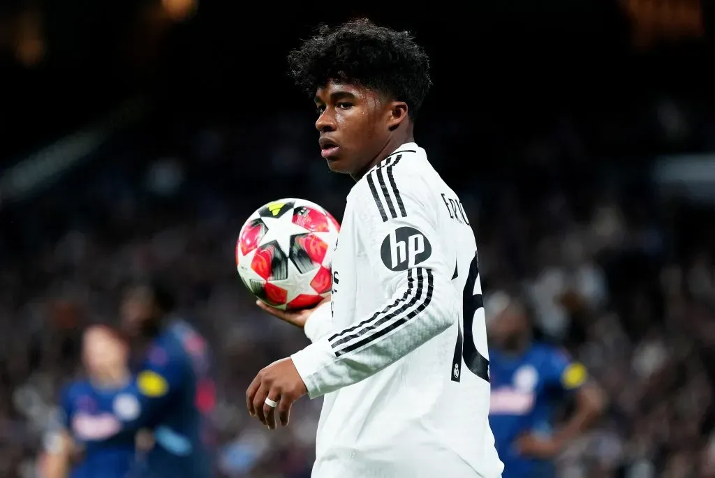 Endrick ficará no Real Madrid em busca de espaço – Foto: Angel Martinez/Getty Images