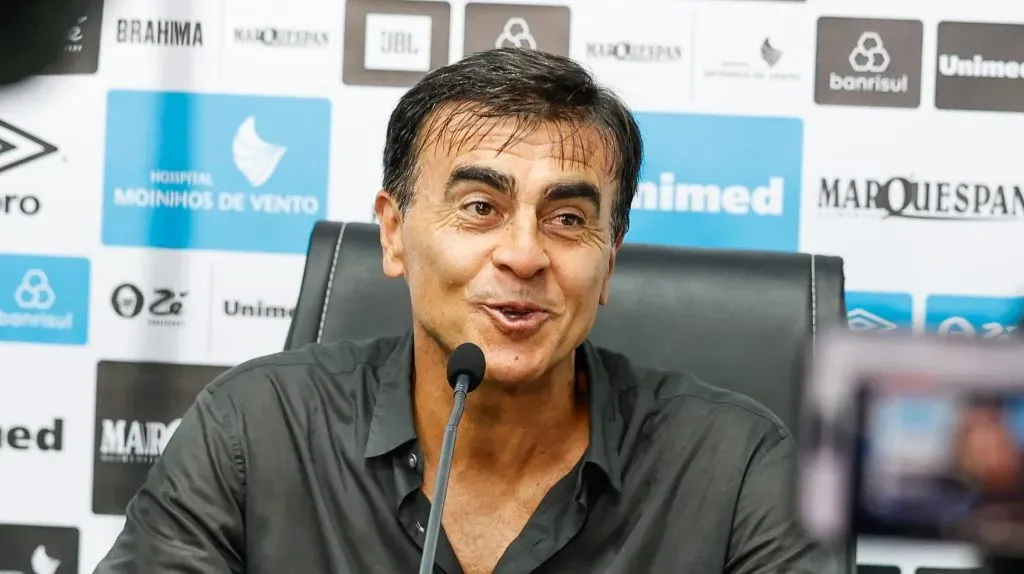 Quinteros vai disputar o seu primeiro Gre-Nal