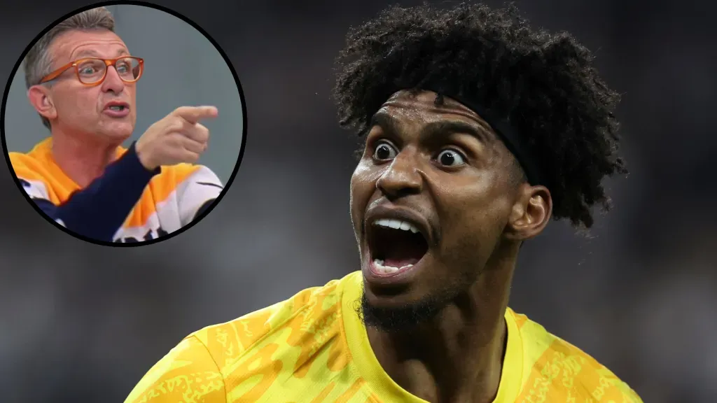 Montagem de Neto e Hugo Souza - Fotos: Alexandre Schneider/Getty Images e Reprodução/Band