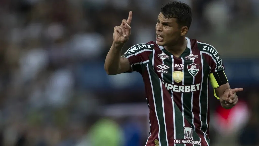 Thiago Silva é o capitão do Fluminense