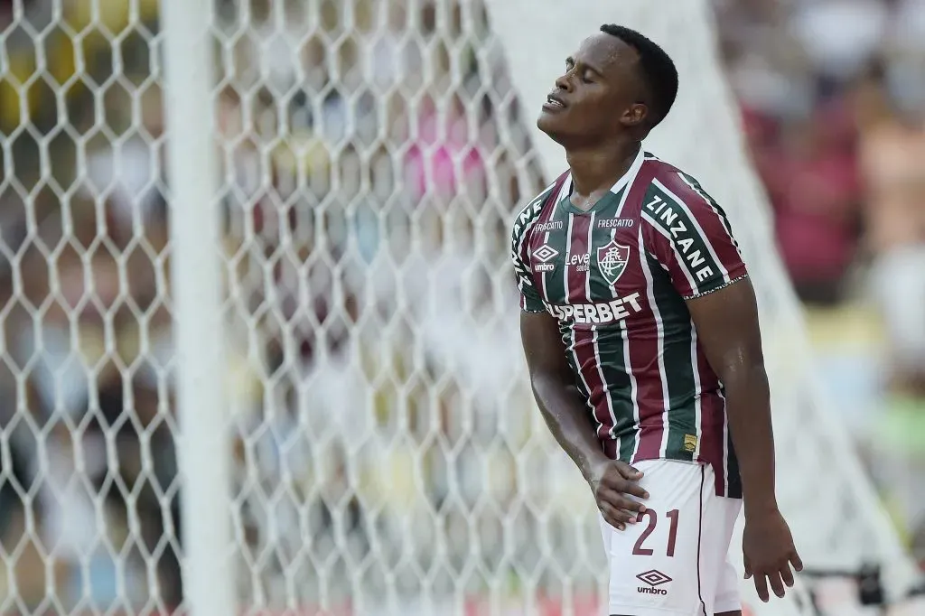 Jhon Arias jogador do Fluminense -Foto: Alexandre Loureiro/AGIF