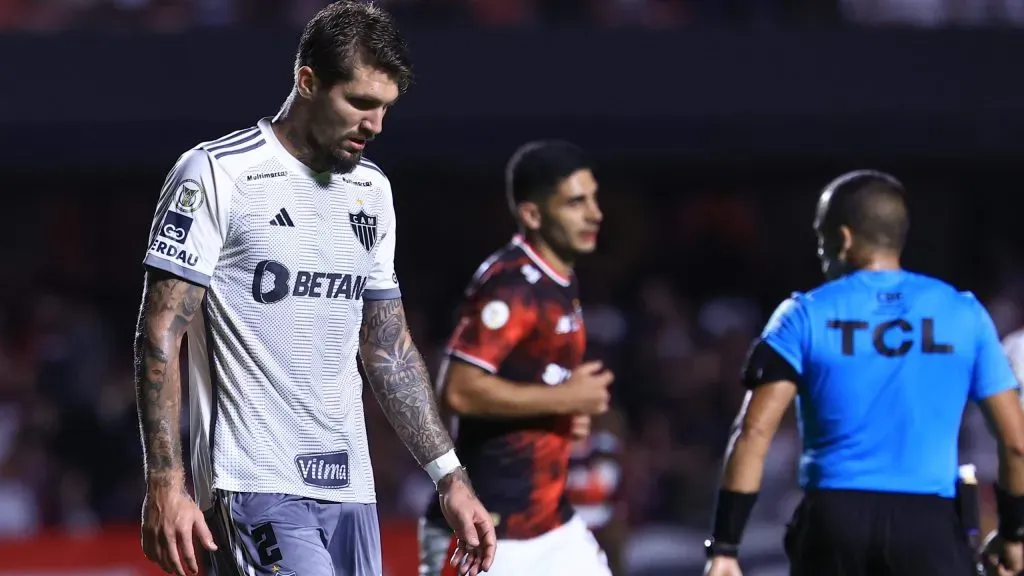 Lyanco cabisbaixo. Foto: Marcello Zambrana/AGIF