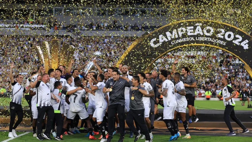 Botafogo campeão da Libertadores 2024.. Foto: Buda Mendes/Getty Images
