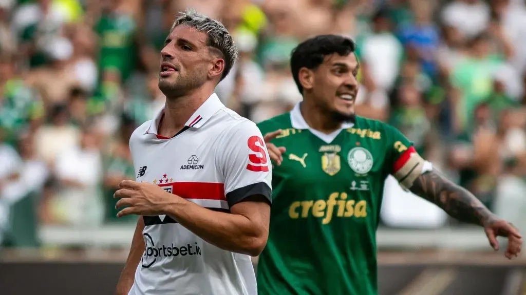 Jogadores de Palmeiras x São Paulo