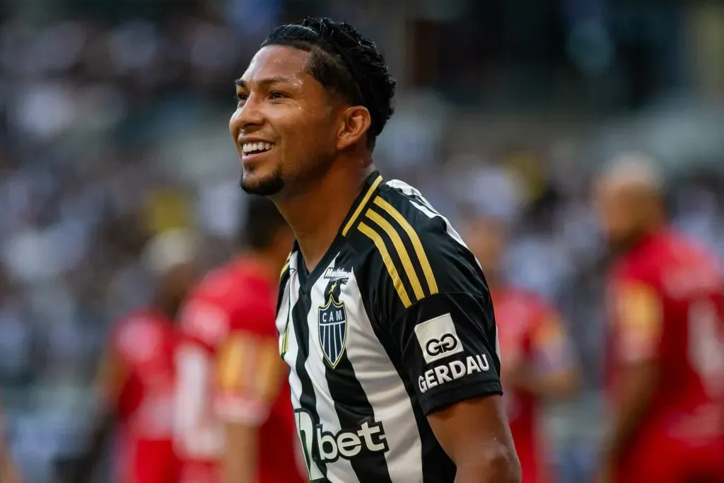 Rony durante a estreia pelo Galo. Foto: Fernando Moreno/AGIF