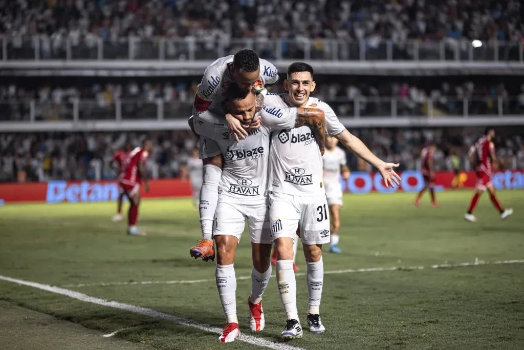 Santos venceu o Noroeste pelo Campeonato Paulista. Foto: Abner Dourado/AGIF