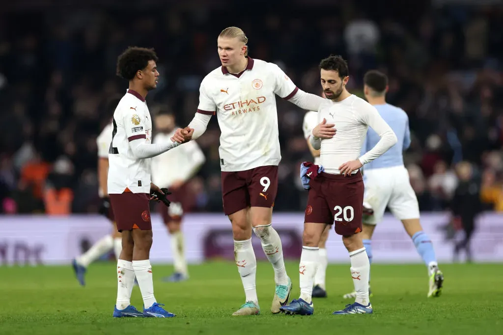 Bernardo atuando pelo City. Foto: Catherine Ivill/Getty Images