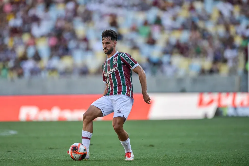 RJ – RIO DE JANEIRO – 16/02/2025 – CARIOCA 2025, FLUMINENSE X NOVA IGUACU – Martinelli jogador do Fluminense durante partida contra o Nova Iguacu no estadio Maracana pelo campeonato Carioca 2025. Foto: Thiago Ribeiro/AGIF