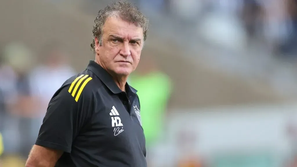 Cuca, treinador do Atletico-MG durante partida contra o Tombense no estadio Mineirao pelo campeonato Mineiro 2025. Foto: Gilson Lobo/AGIF