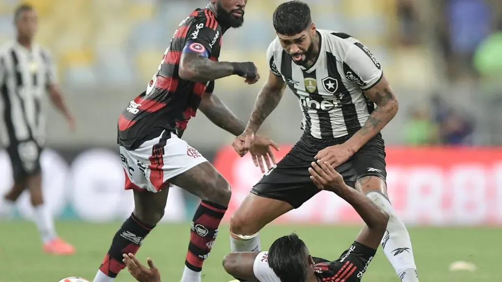Barboza, durante Botafogo x Flamengo
