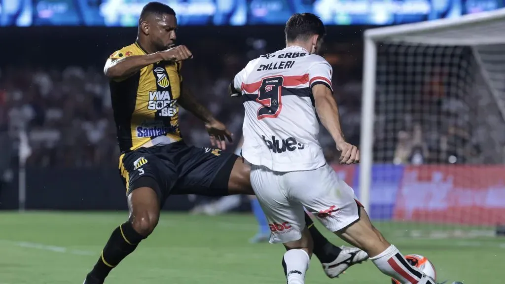 São Paulo vence o Novorizontino por 1 a 0 com de Calleri, pelas quartas do Paulistão