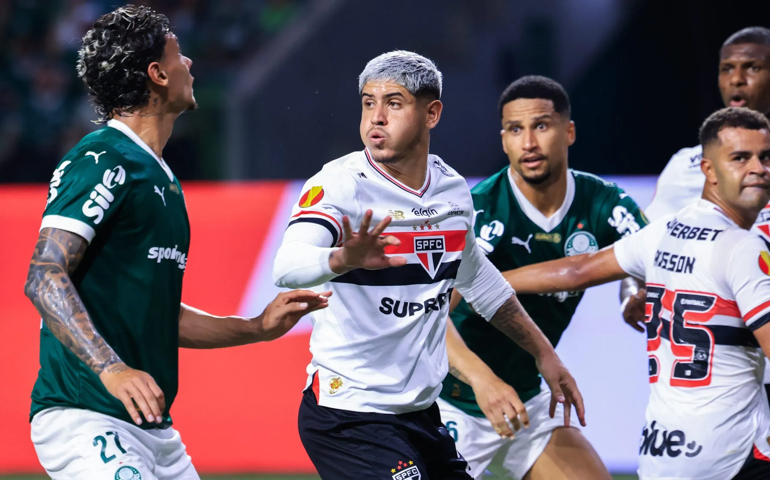 São Paulo x Palmeiras no Allianz
