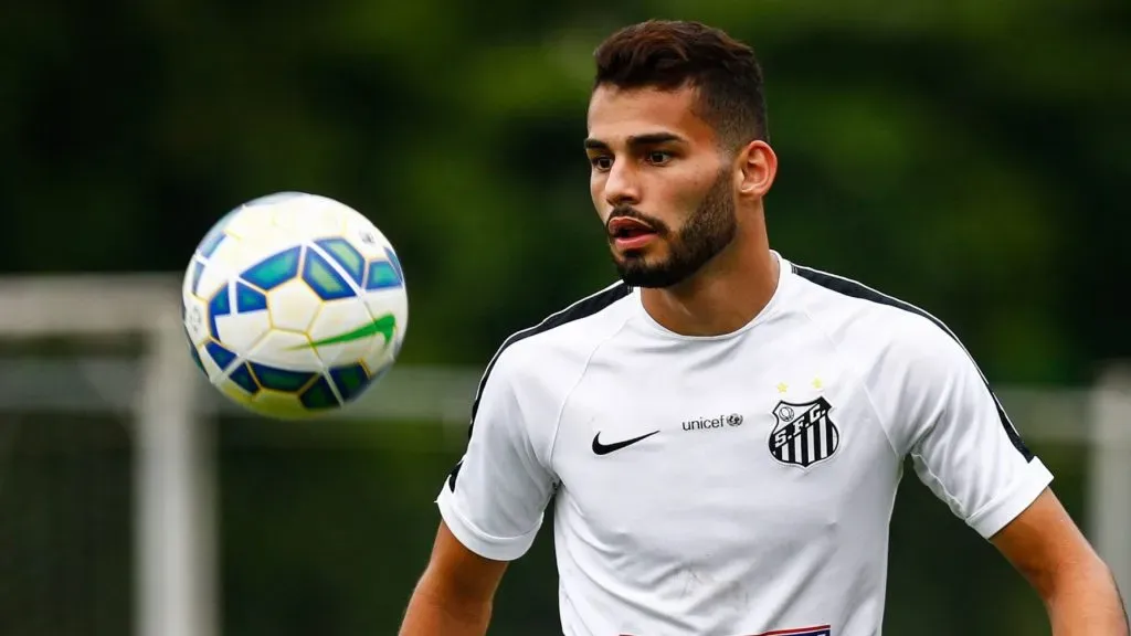 Thiago Maia durante treinamento. Foto: Ricardo Saibun/AGIF