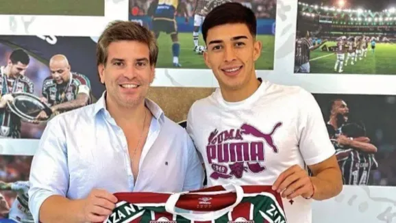 Lezcano assinou com o Fluminense