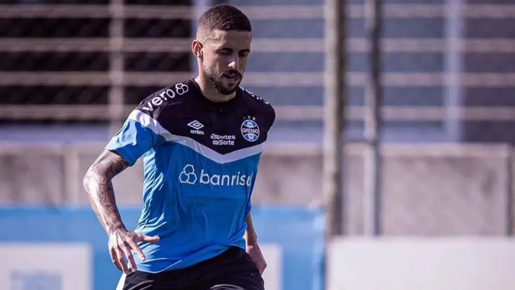Kelvin esteve na base do Grêmio -Foto: Divulgação/Grêmio.