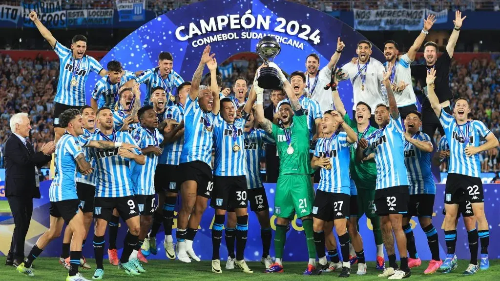 Racing campeão da Sul-Americana 2024. (Photo by Buda Mendes/Getty Images)