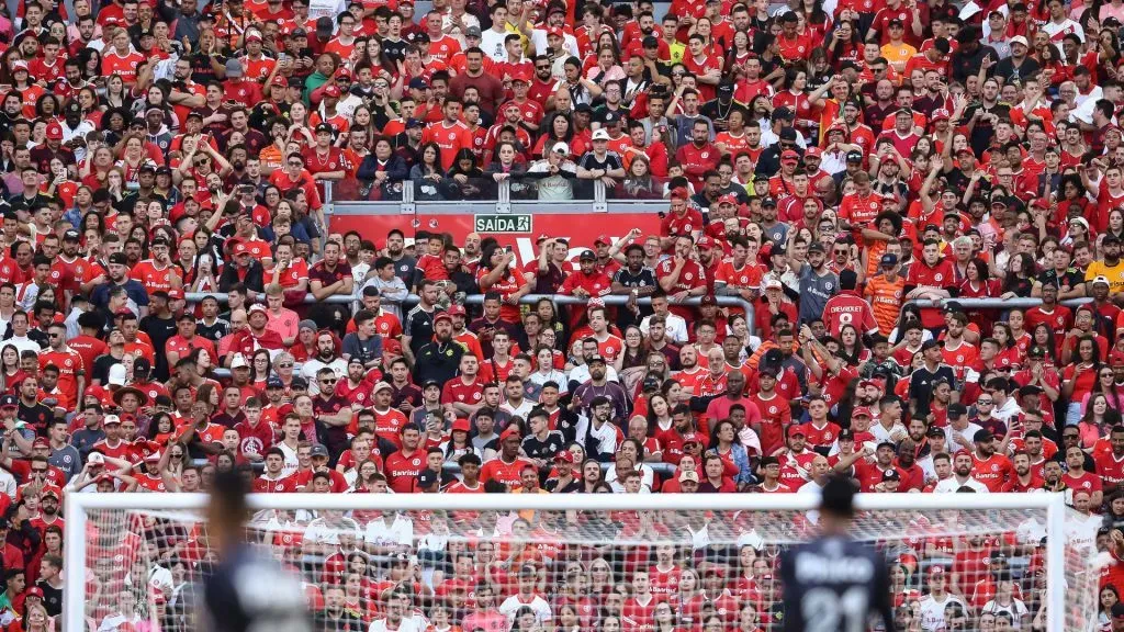 Beira-Rio recebendo os torcedores do Internacional – Foto: Pedro H. Tesch/AGIF
