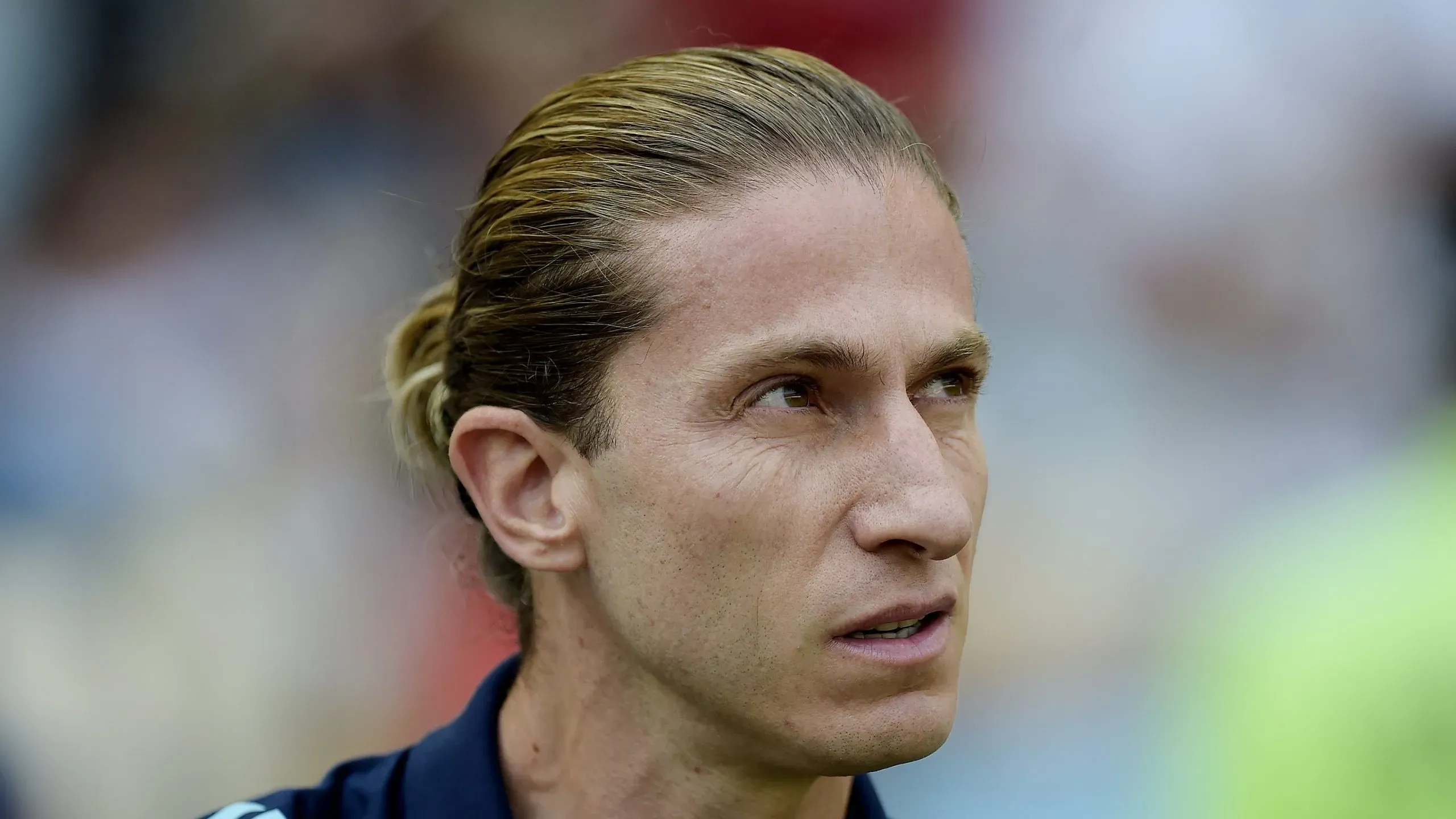 Filipe Luis tecnico do Flamengo durante partida contra o Fluminense no estadio Maracana pelo campeonato Carioca 2025. Foto: Alexandre Loureiro/AGIF