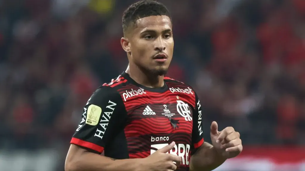 João Gomes na época de Flamengo. Foto: Marcello Zambrana/AGIF