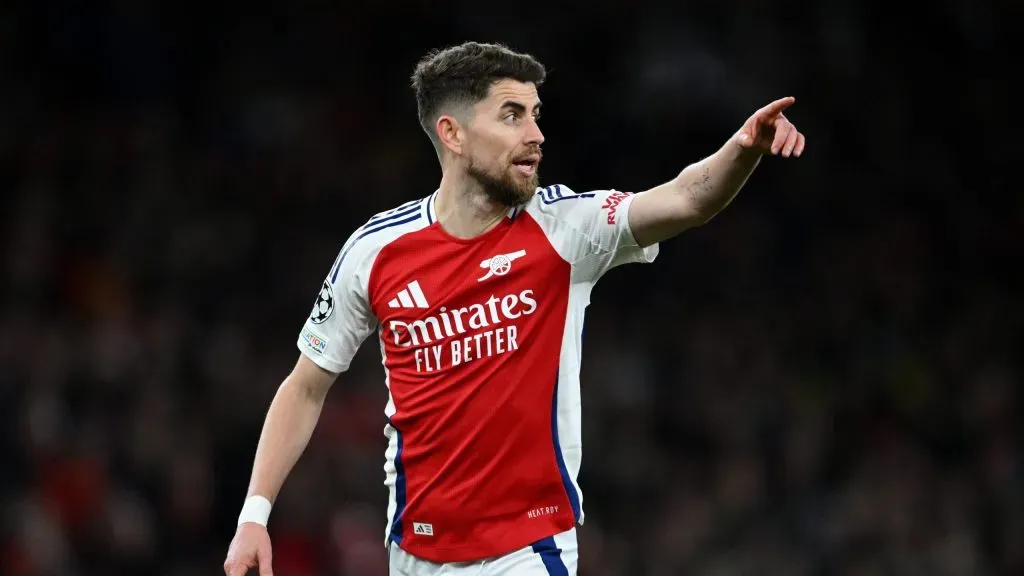 Jorginho em jogo do Arsenal. Photo by Justin Setterfield/Getty Images