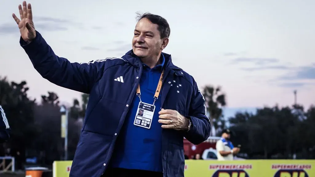 Pedrinho BH, dono da SAF do Cruzeiro. Foto: Gustavo Aleixo/Cruzeiro